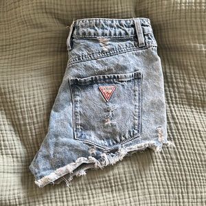 Vintage Guess original cutoff denim shorts